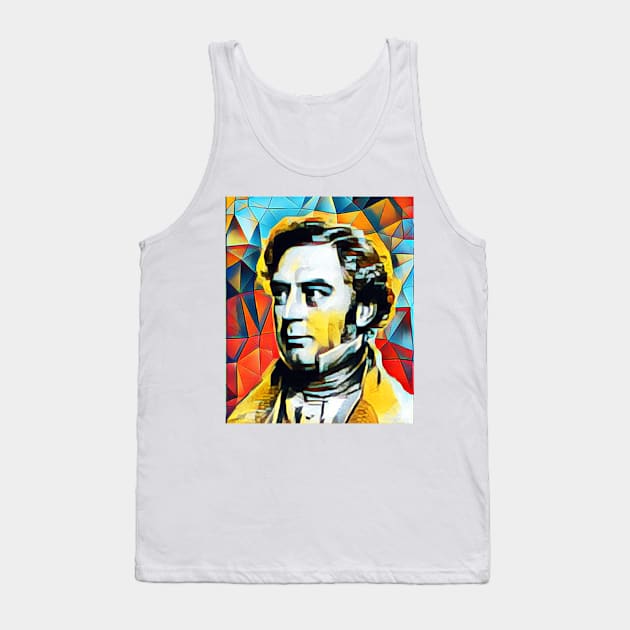 Robert Stephenson Abstract Portrait | Robert Stephenson Artwork 2 Tank Top by JustLit